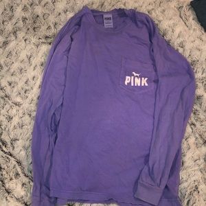 Pink Victoria Secret Light Purple Long Sleeve
